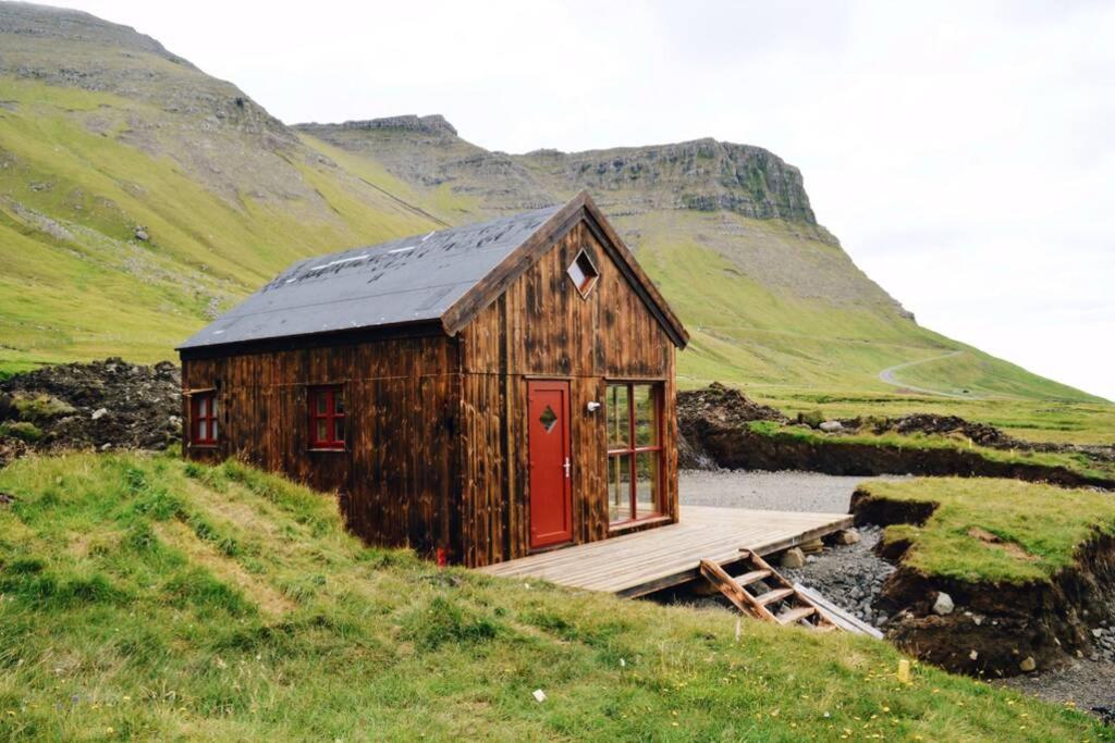 Mulafossur Cottage No 3 By Famous Waterfall In Gasadalur Екстериор снимка