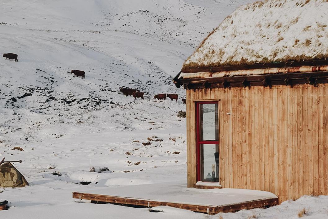 Mulafossur Cottage No 3 By Famous Waterfall In Gasadalur Екстериор снимка